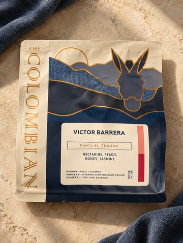 Victor Barrera coffee package