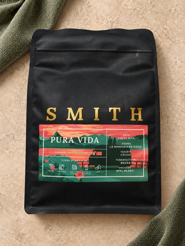 Pura Vida coffee package